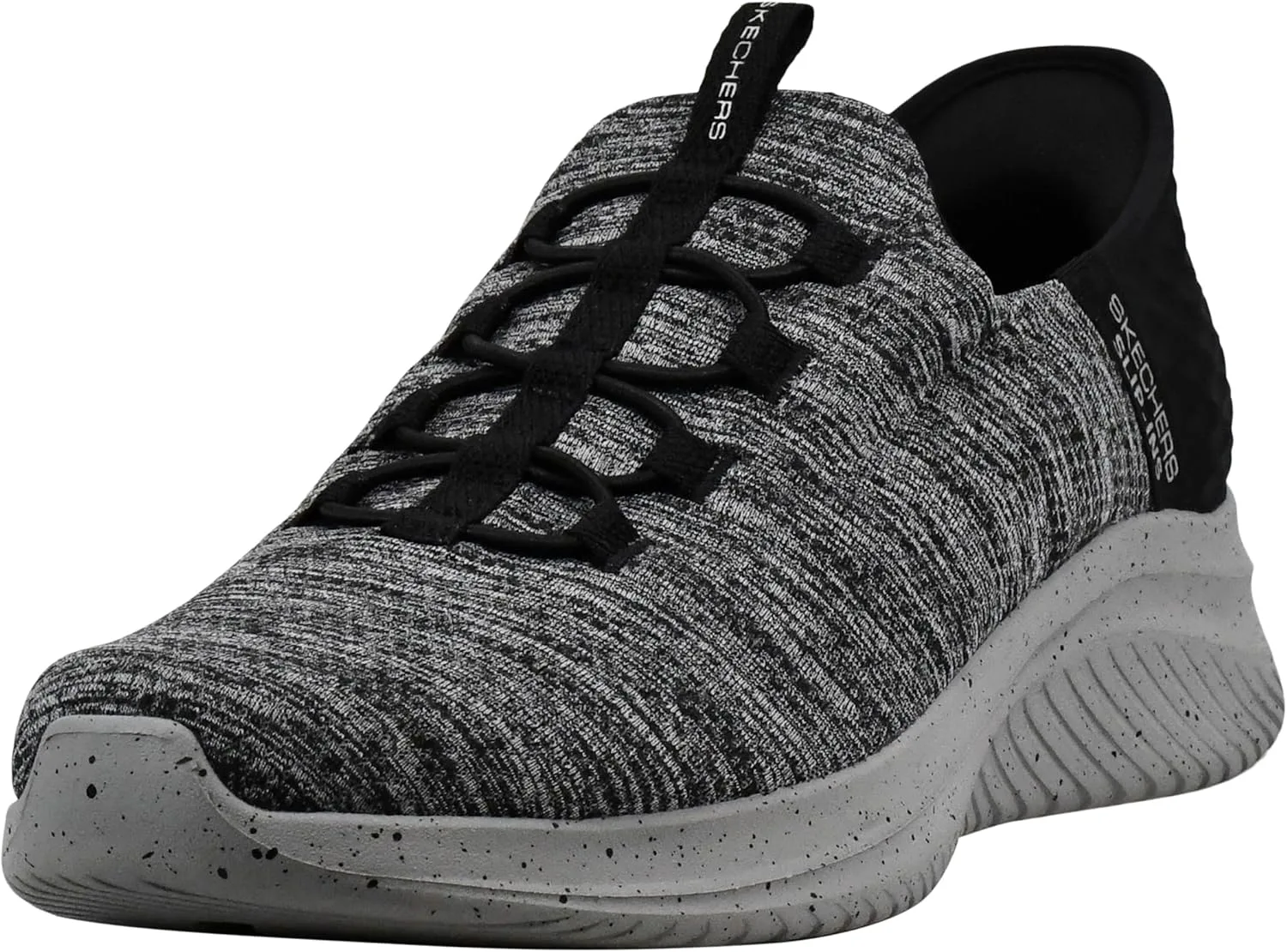 Мужские кроссовки Skechers Ultra Flex 3.0 с мгновенной посадкой без застежек, черный