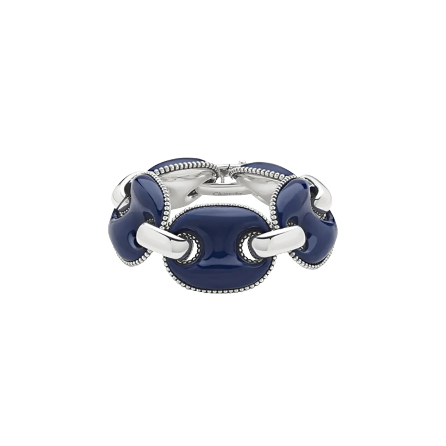 

Браслет capriness из морской сетки, серебро и синяя эмаль Chantecler