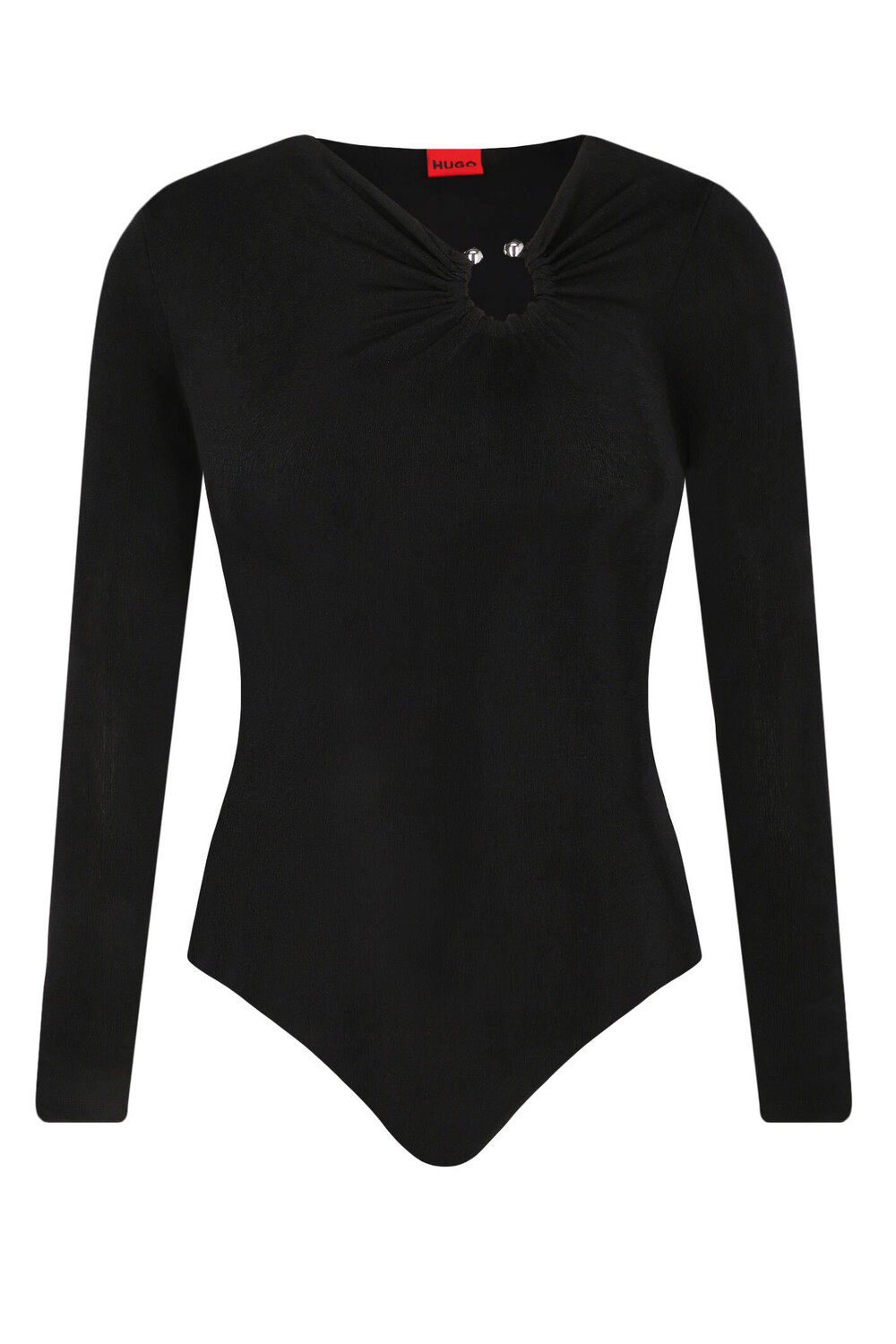 

Боди HUGO Nevangeline Slim Fit, черный