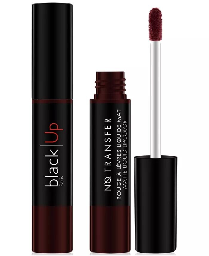 

Матовая жидкая губная помада без переноса Black Up, цвет LM06 Cherry Red