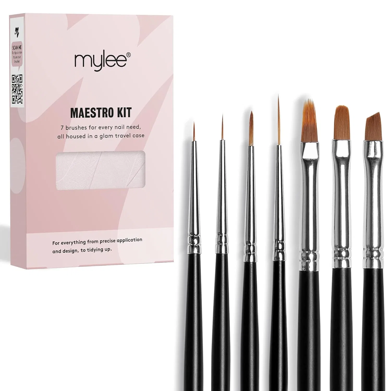 Набор кистей для гель-лака Mylee Maestro (7 шт.) Mylee