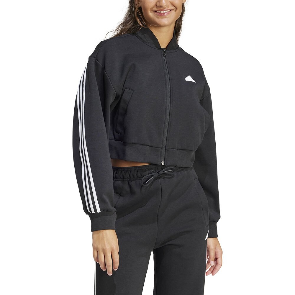

Куртка adidas Future Icons 3 Stripes Bomber, черный