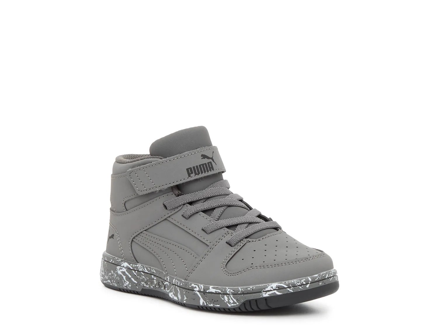 

Кроссовки Puma Rebound Layup NBK MS V PS High-Top Sneaker - Kids', серый