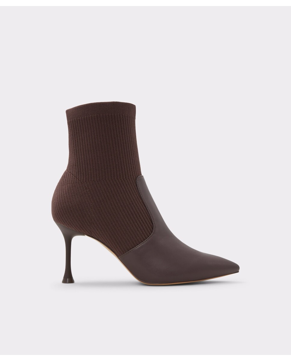 

Женские текстильные ботильоны с острым носком Aldo, коричневый