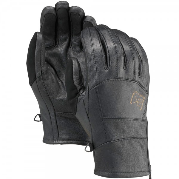 

Кожаные технические перчатки с пальцами Burton [Ak], черный
