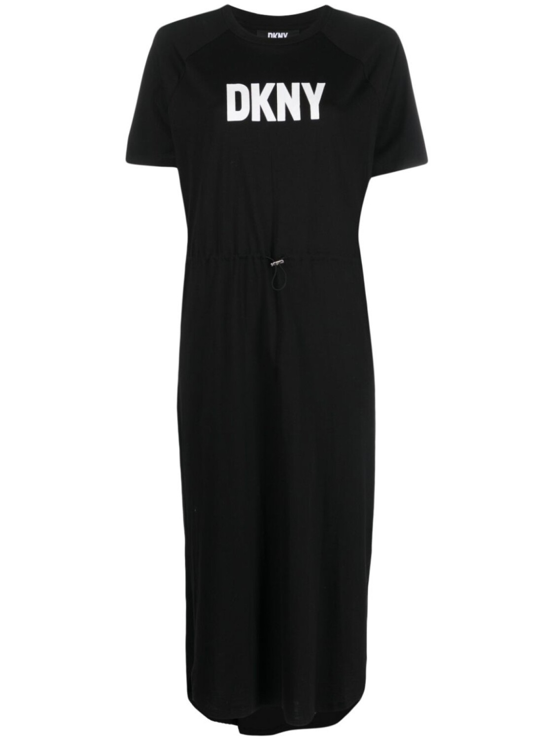 

DKNY платье без рукавов с цветочным принтом, черный