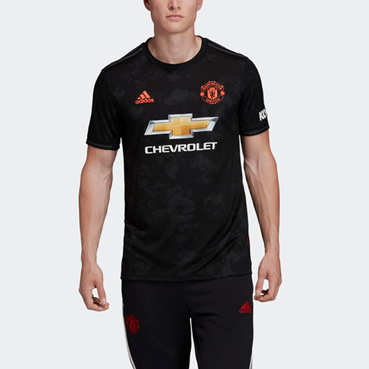 Футболка MANCHESTER UNITED THEATER OF DREAMS мужская черная Adidas, черный — фото 4