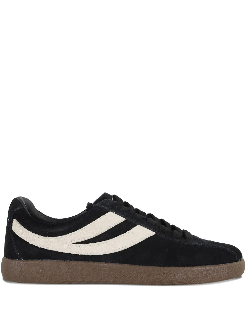 Кроссовки с полосками Superga, черный