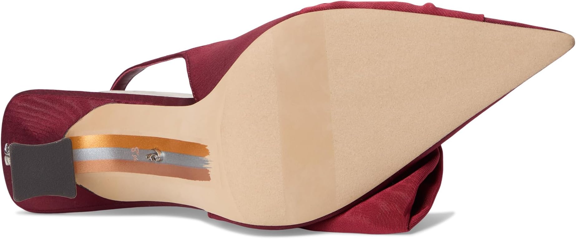 Туфли Sam Edelman Onia Slingback Shoes, цвет French Merlot/Deep Scarlet — фото 3