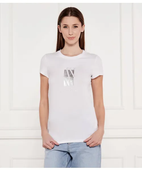 

Футболка Slim fit Armani Exchange, белый