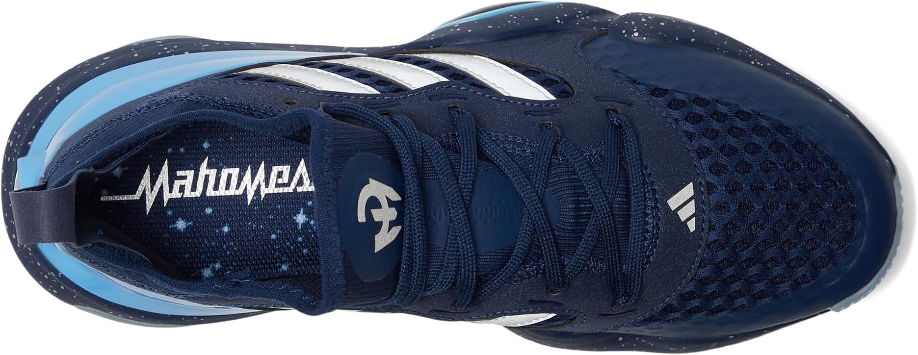 Кроссовки Unisex Adidas Mahomes 2 Impact FLX Turf Training Shoes, Team Navy Blue/Bright Royal/Team Navy Blue — фото 2