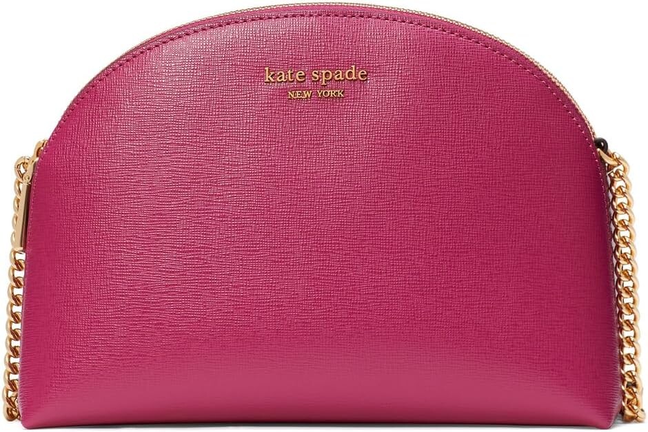 

Сумка кросс-боди Kate Spade New York Morgan Saffiano Leather Double Zip Dome Crossbody, цвет Pink Dune