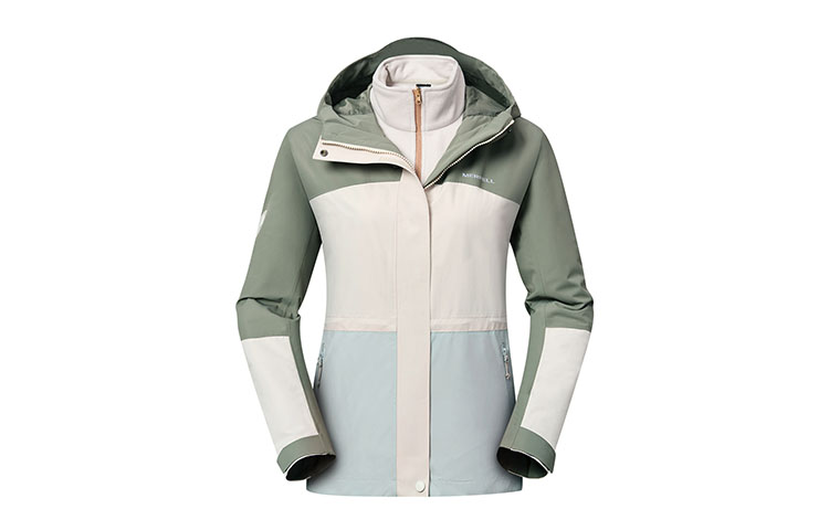 

MERRELL Ветровка женская армейского зеленого цвета, Army Green