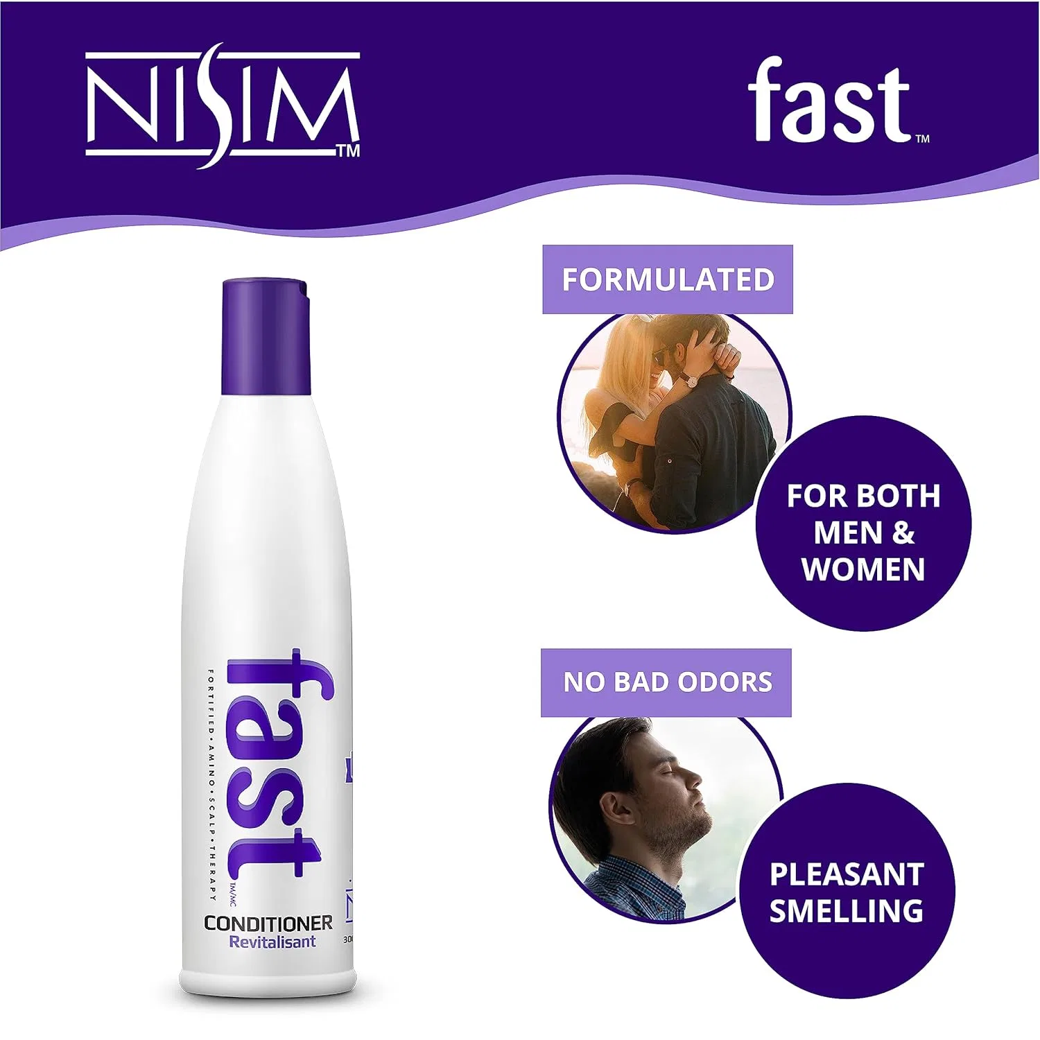 Кондиционер для волос «FAST» от Nisim, 300 мл Nisim — фото 3