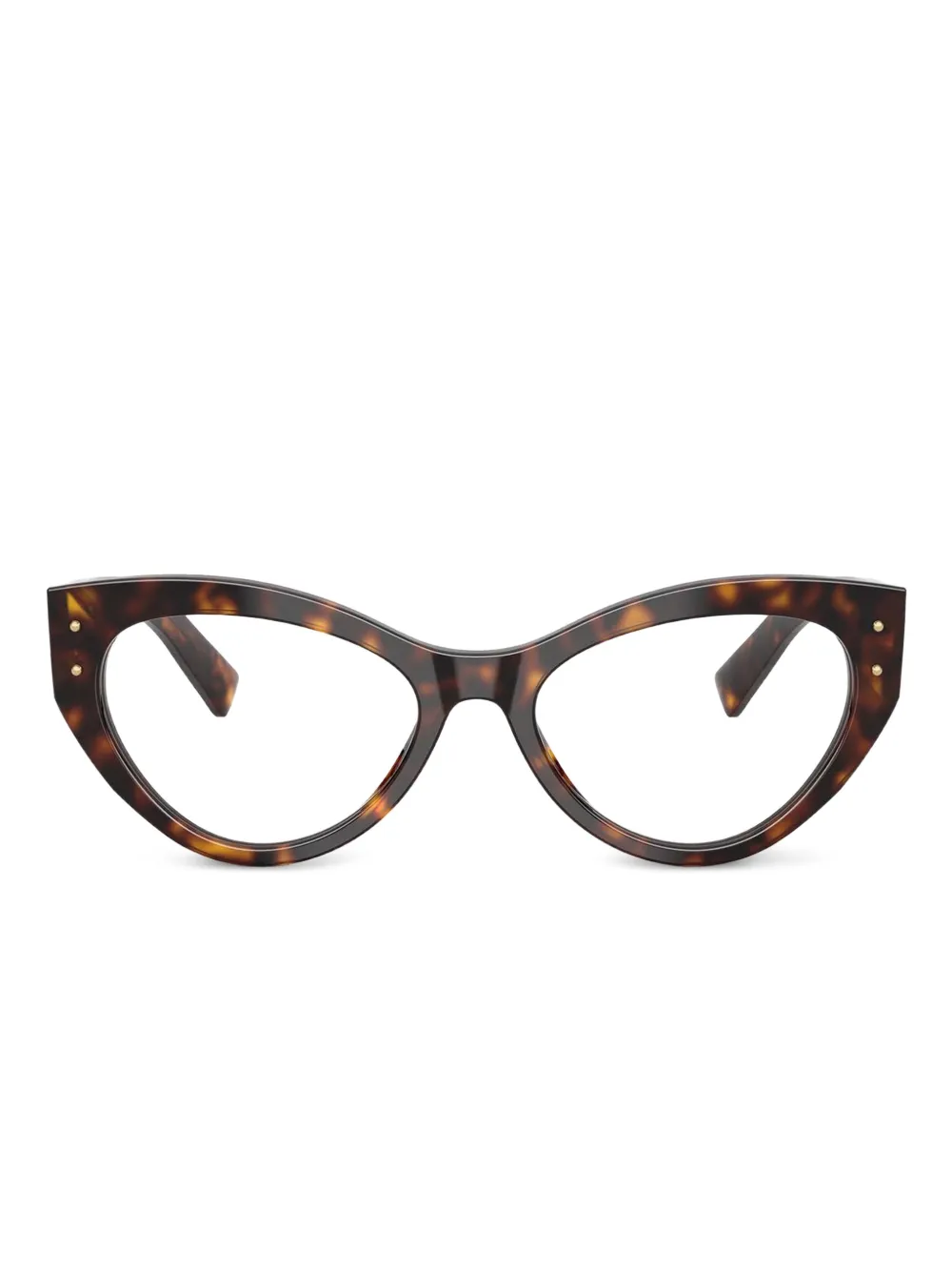 

Очки в оправе 'кошачий глаз' Dolce & Gabbana Eyewear, коричневый