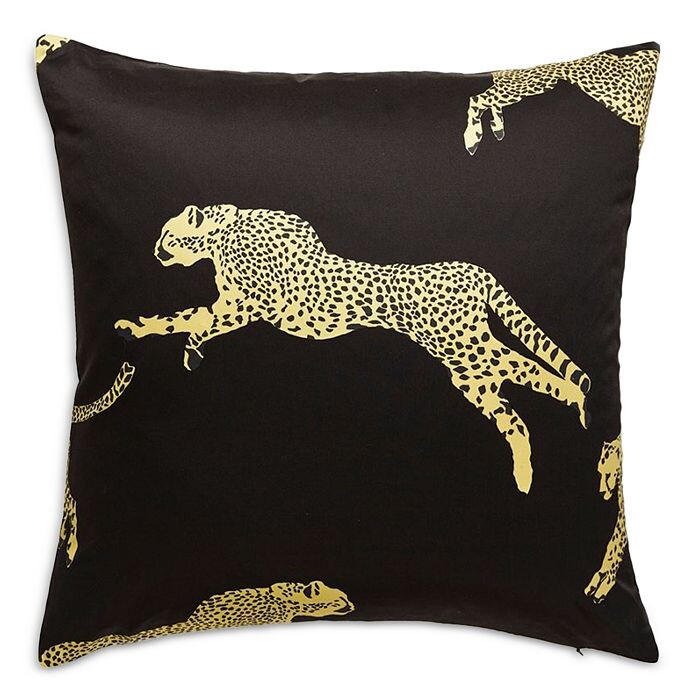 

Декоративная подушка Scalamandre Leaping Cheetah, 22 x 22 дюйма, черный