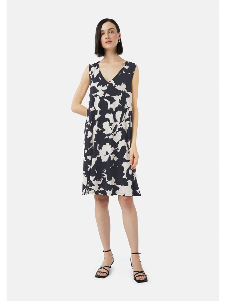 

Короткое платье comma, цвет blau-creme