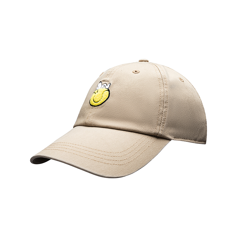 

ANTA Хлопковая бейсболка унисекс коричневого дерева хаки, Brown Wood Khaki