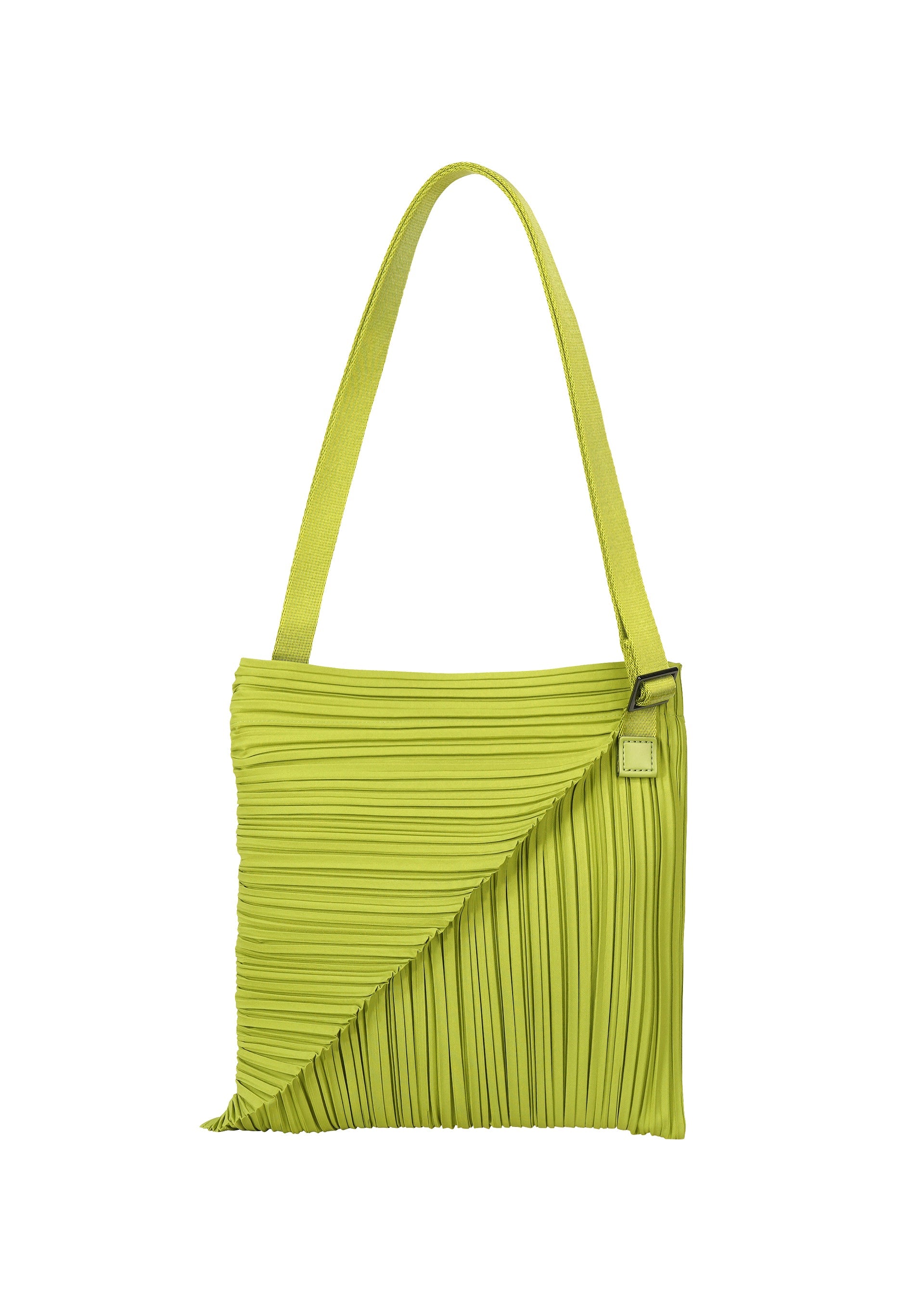 

Сумка diagonal pleats bag Pleats Please Issey Miyake, зеленый