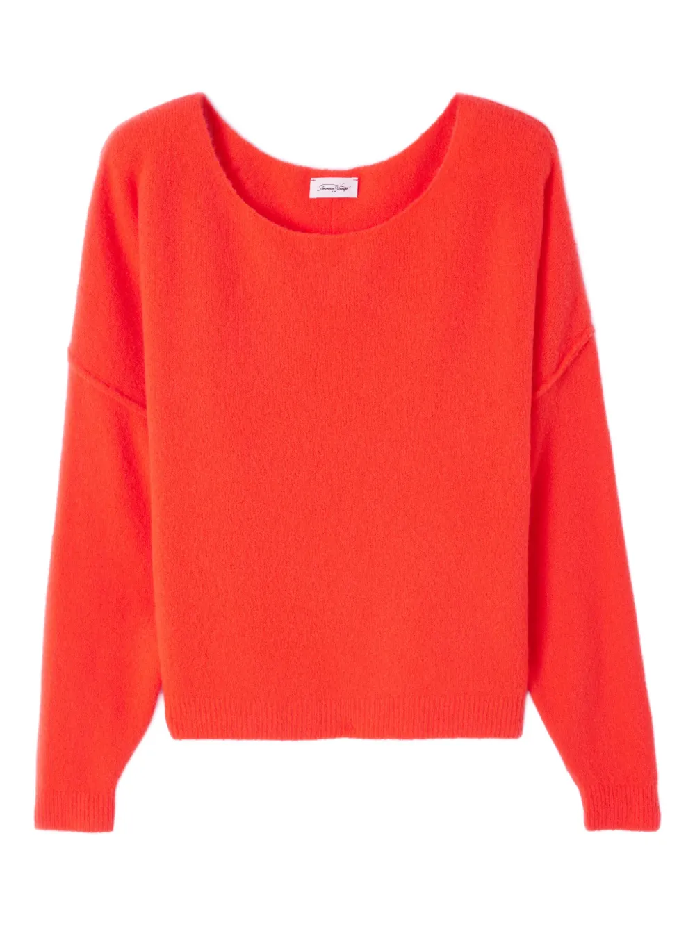 

Свитер Damsville с вырезом-лодочкой American Vintage, красный