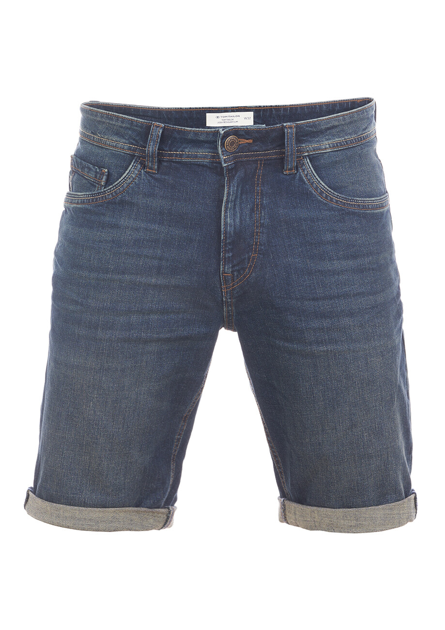 

Тканевые шорты Tom Tailor Josh regular/straight, синий
