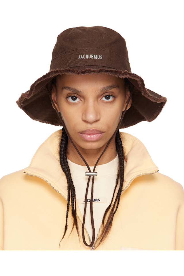 

Панама "Артишо" Jacquemus, коричневый
