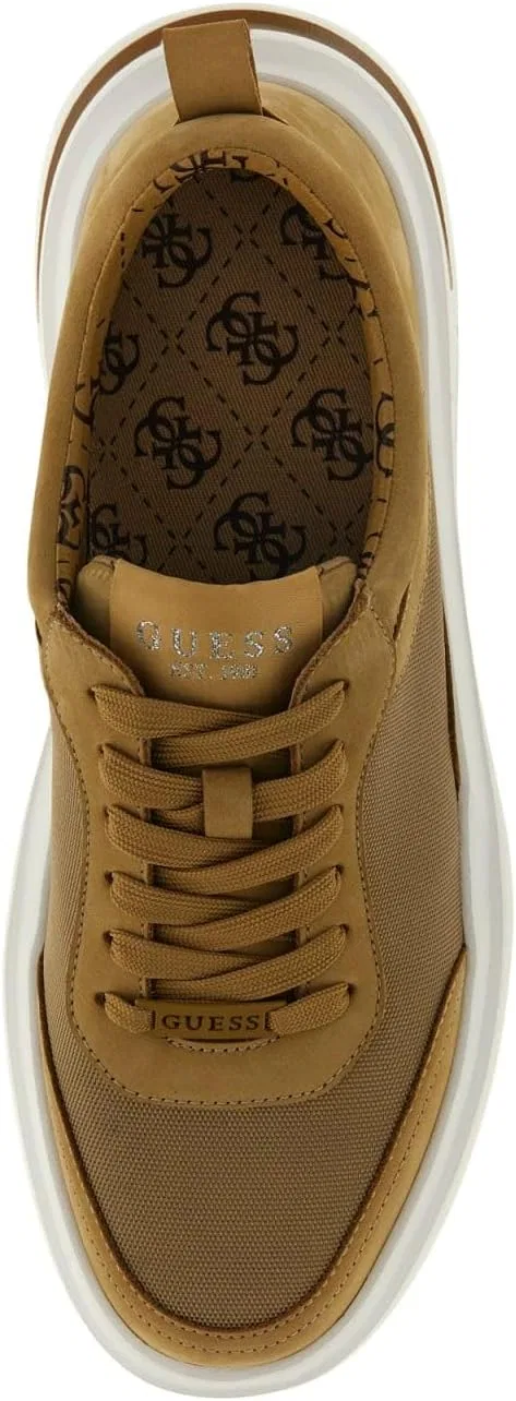 Кроссовки Guess Men Elbano Cupsole LowSneaker, Braun — фото 4