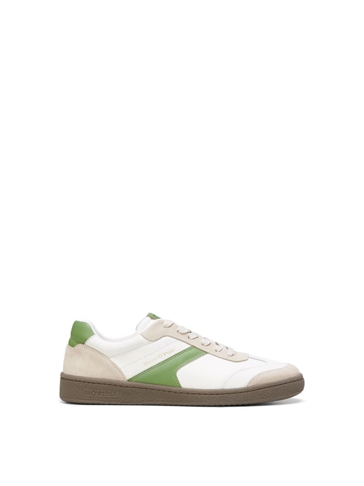 

Кроссовки на шнуровке Marc O'Polo, цвет white/spring fern