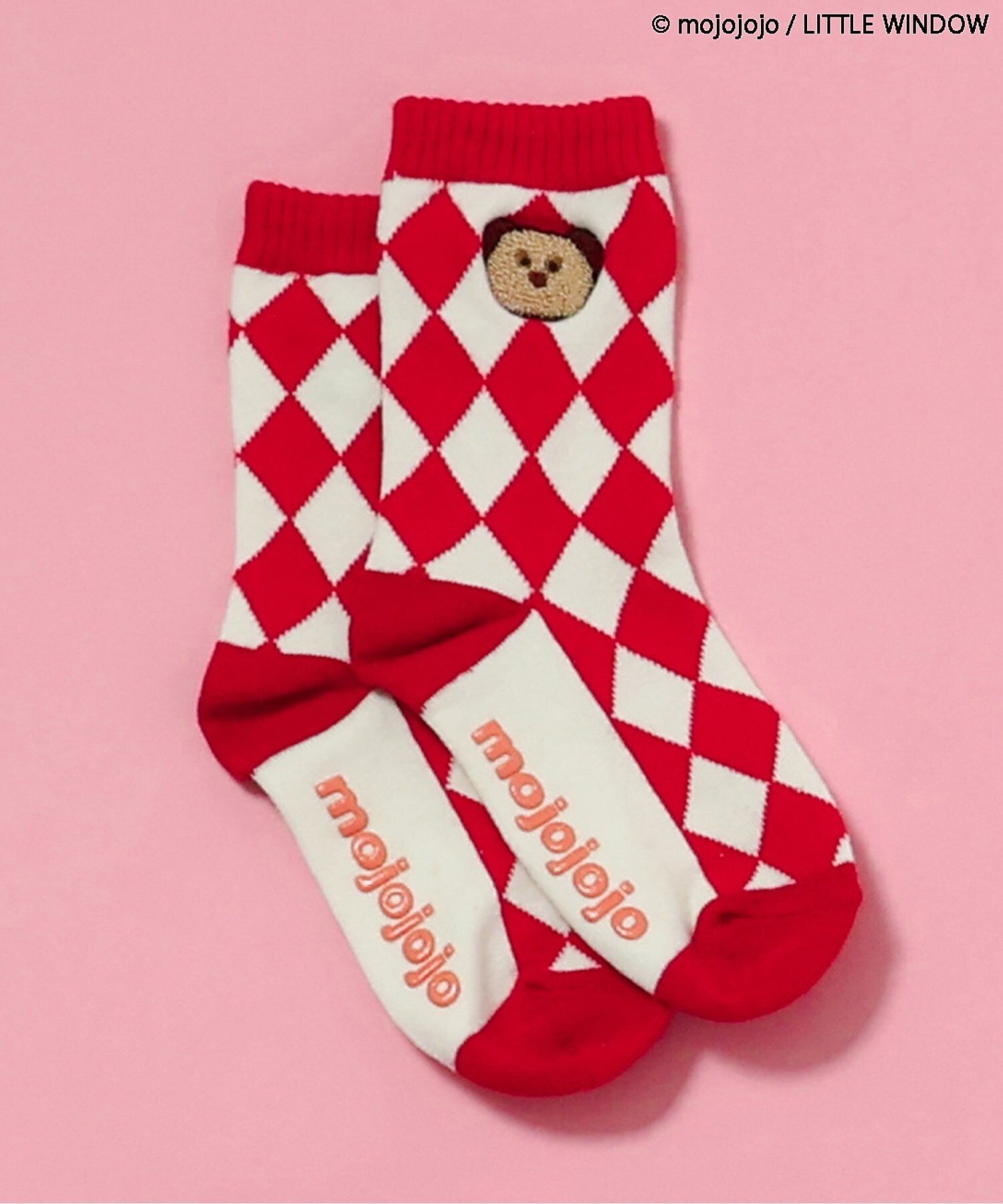 Носки mojojojo (детский размер) BREEZE, Red