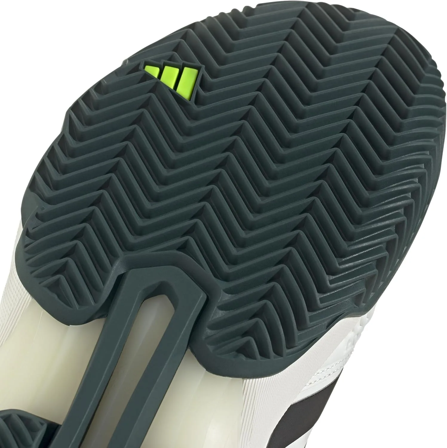 Мужские теннисные кроссовки Courtjam Control 3 для грунтовых кортов adidas, кремовый — фото 2