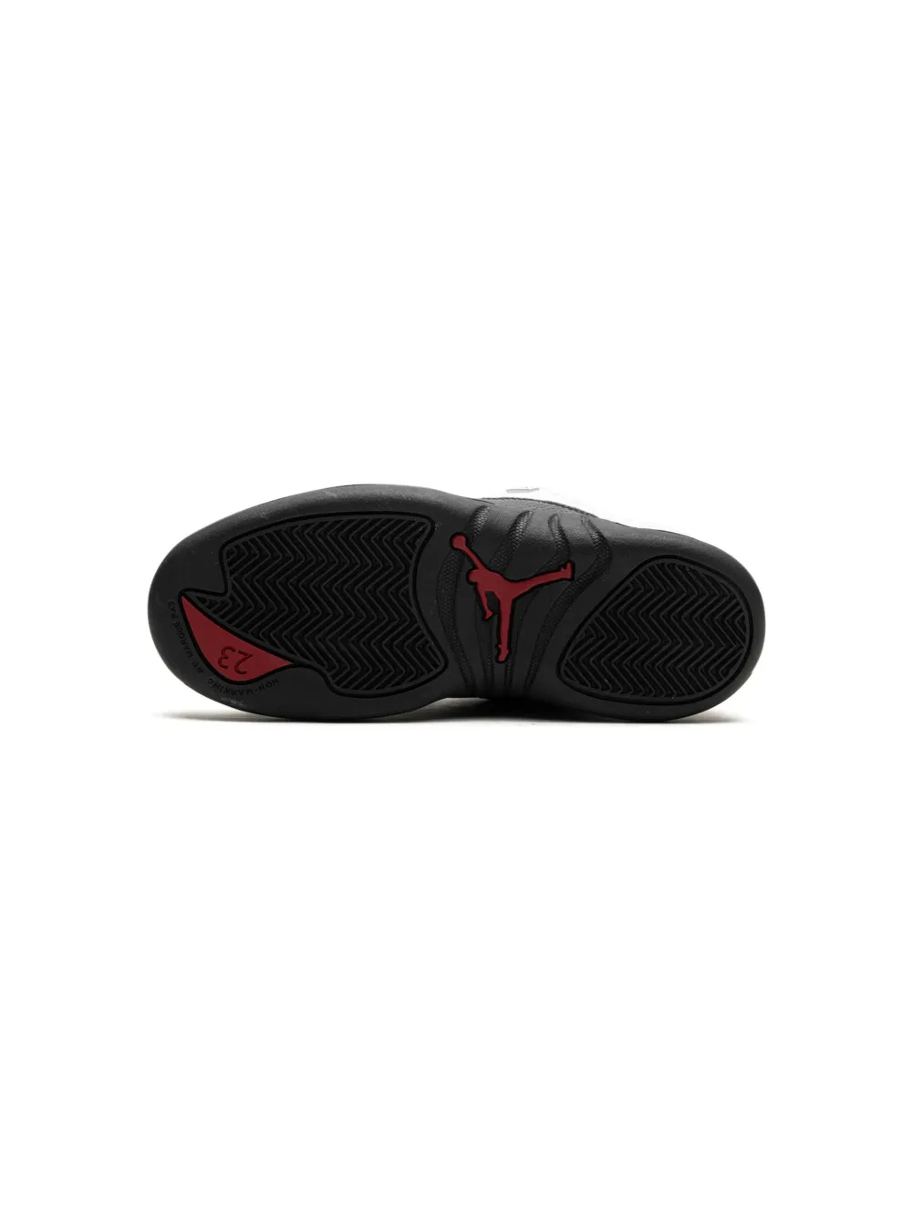 Кроссовки Air Jordan 12 Red Taxi Jordan Kids, белый — фото 4