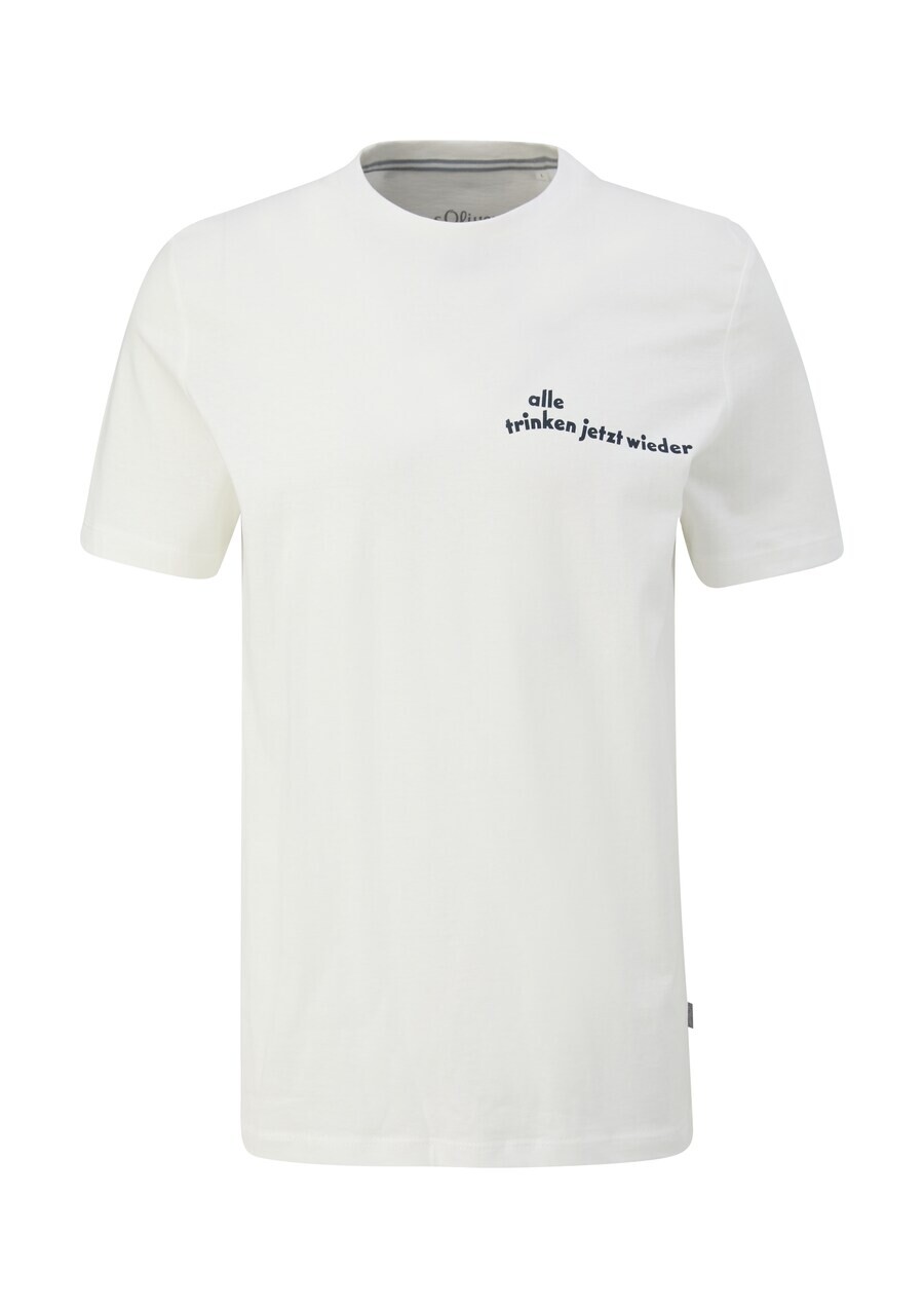 

Классическая футболка s.Oliver Shirt, белый