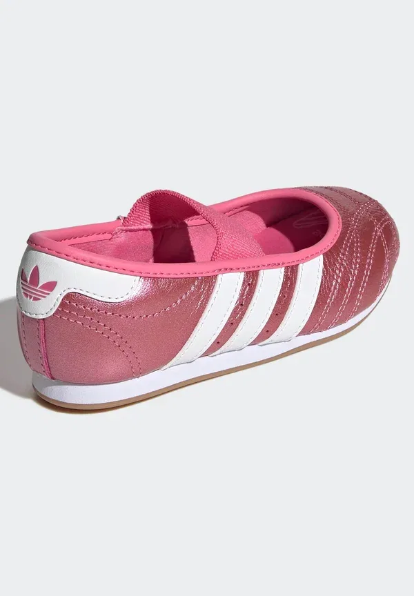 Обувь для таэквондо Adidas taekwondo mj shoes ankle strap ballet pumps Adidas Originals, розовый фьюжн, облачно-белый, жевательная резинка — фото 4