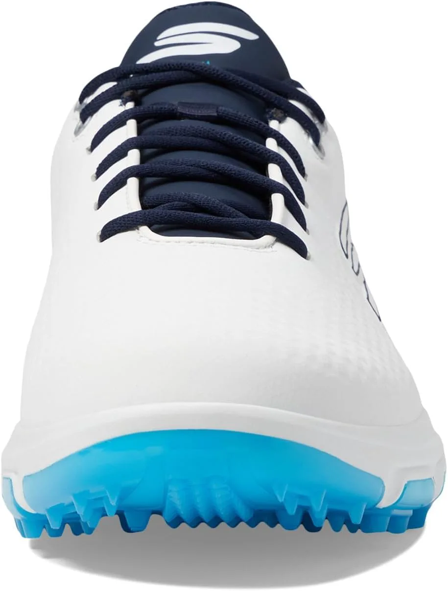 Мужские водонепроницаемые гольф-туфли Skechers Pro 6, белый/темно-синий/синий — фото 2