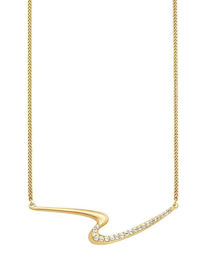 

Позолоченное колье с декоративным элементом - (Д) 42 см Caï