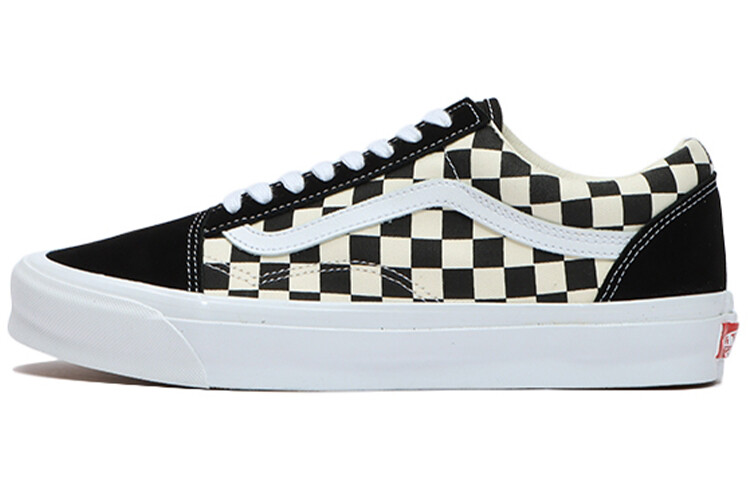 

Кроссовки Vans Vault Ua Og Old Skool Lx Checkerboard Black, Серый, Кроссовки Vans Vault Ua Og Old Skool Lx Checkerboard Black