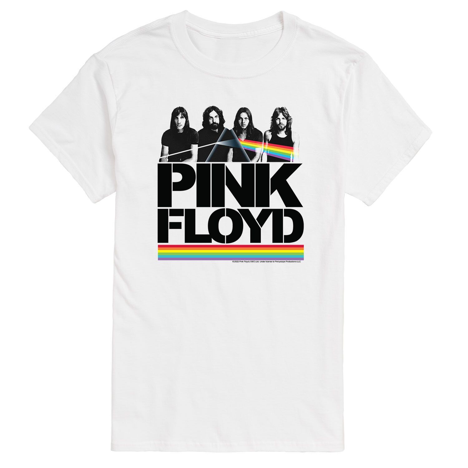 

Большая и высокая футболка Pink Floyd License