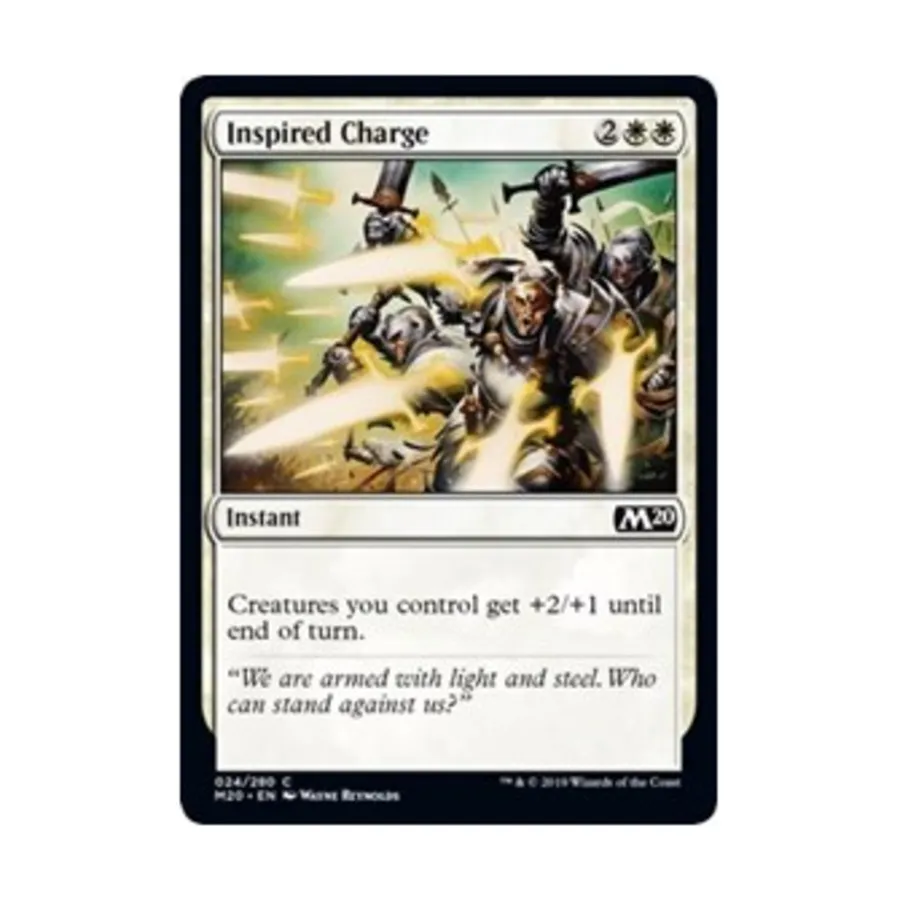

CCG Вдохновленный заряд (С), MTG - Core Set 2020