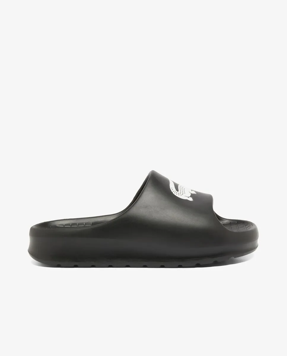 Женские шлепанцы Serve Slide 20 черного цвета Lacoste, черный