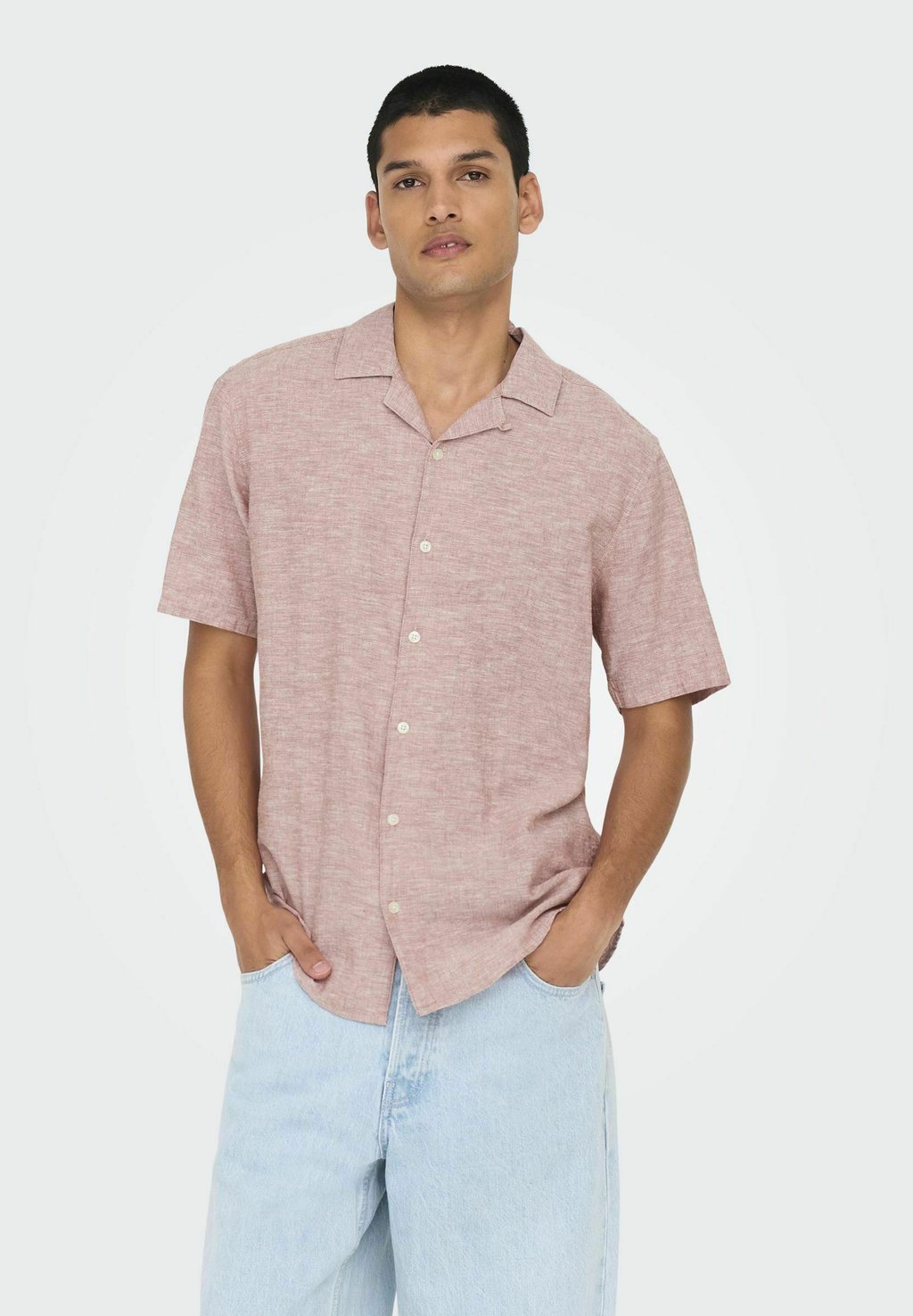 

Рубашка ONSCAIDEN LIFE SOLID RESORT Only & Sons, коричневый