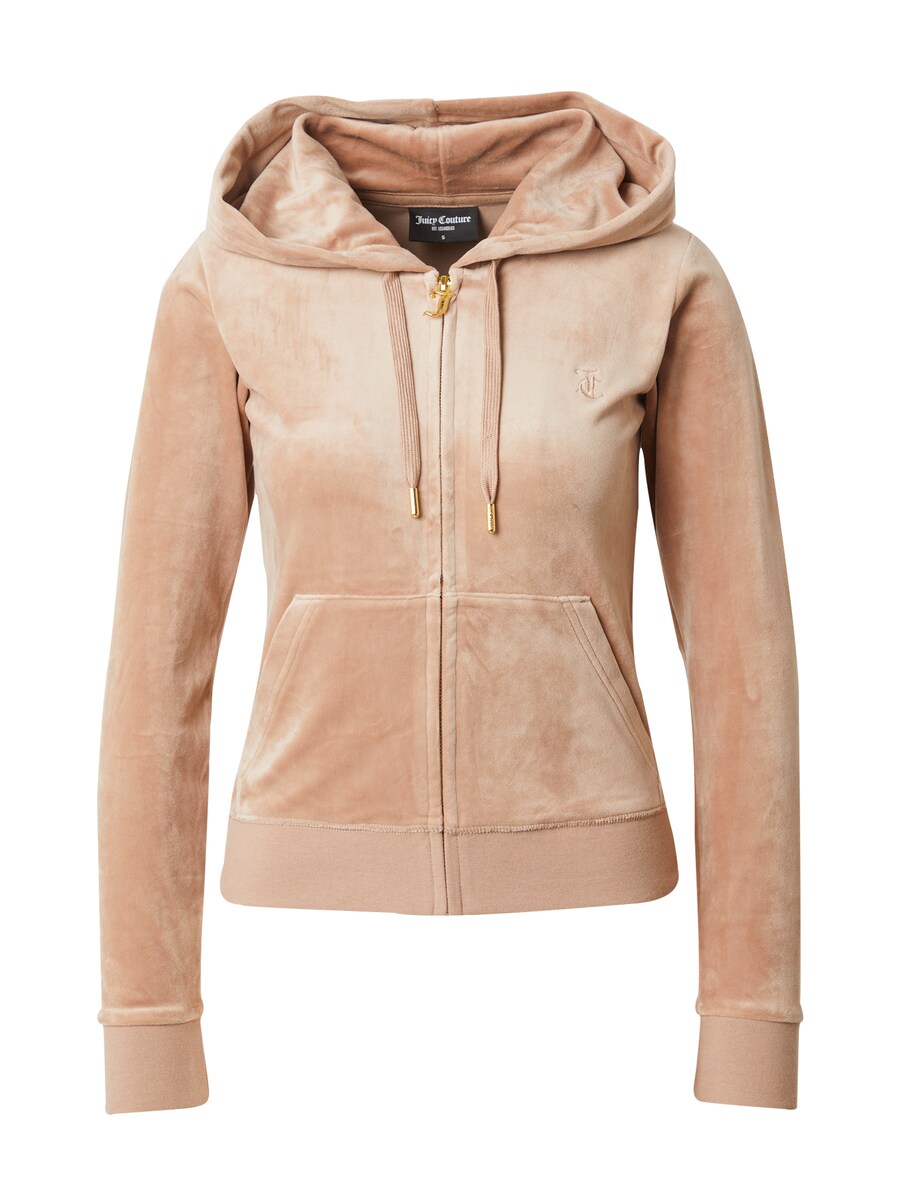

Толстовка с капюшоном на молнии Juicy Couture Robertson, цвет Cappuccino