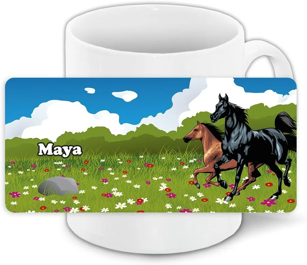 Кружка для детей Maya Beautiful Horse Baby Girl Cup Eurofoto