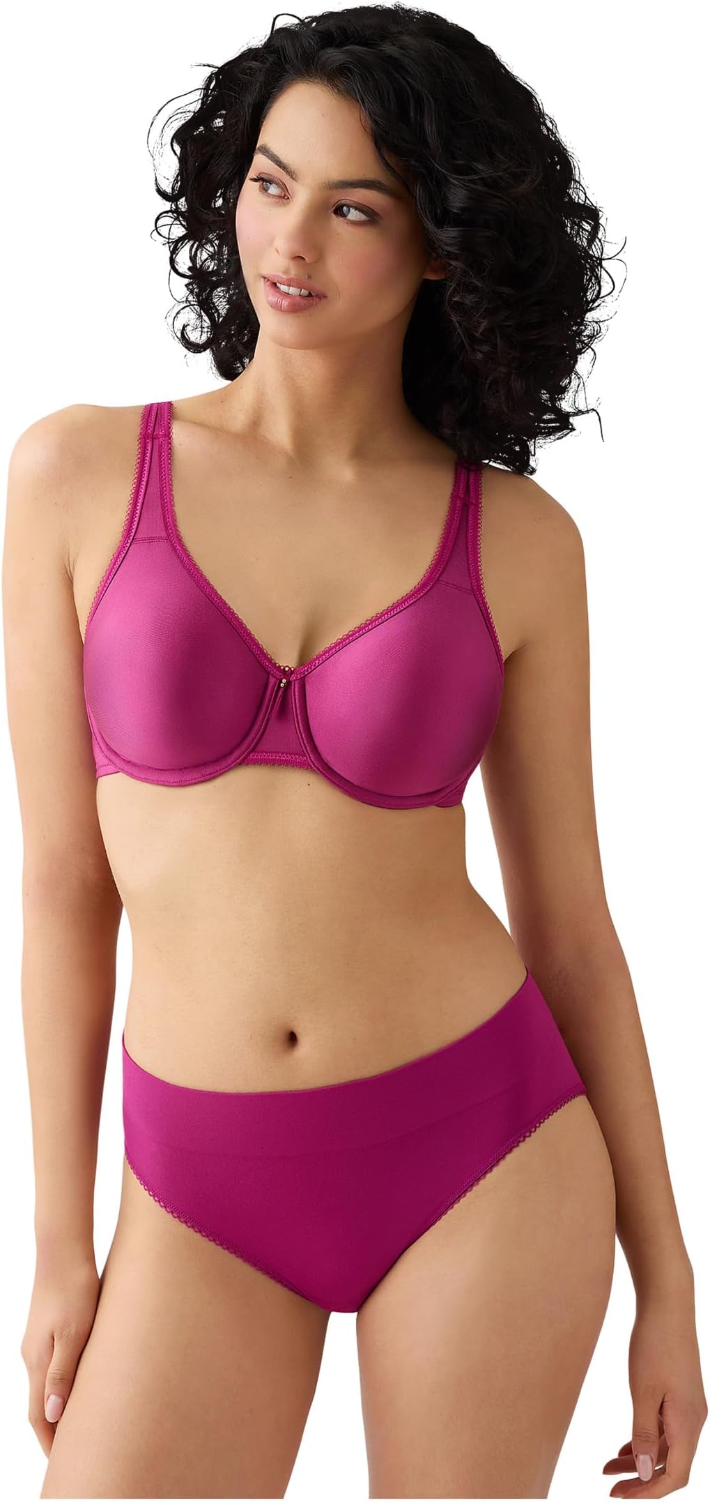

Бюстгальтер Wacoal Basic Beauty Full Figure Underwire Bra, цвет Berry Fizz