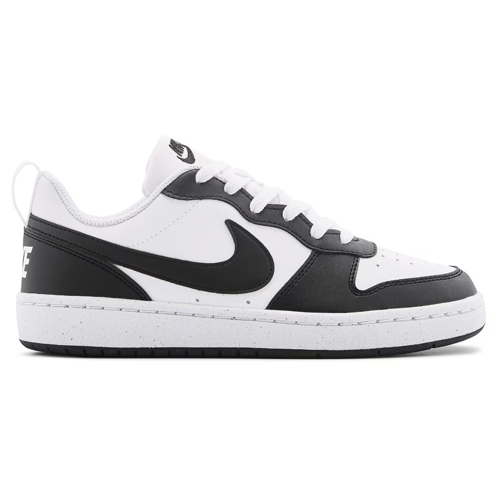 Детские кроссовки низкие court borough recraft от Nike для старших детей, black/white — фото 2