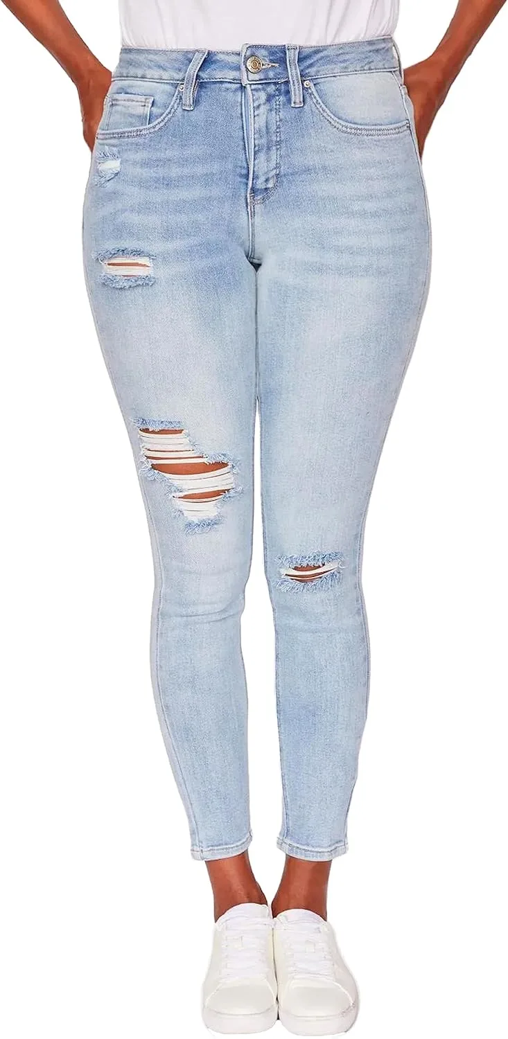 

Royalty for Me Women's Vintage Dream High Rise Skinny Jeans