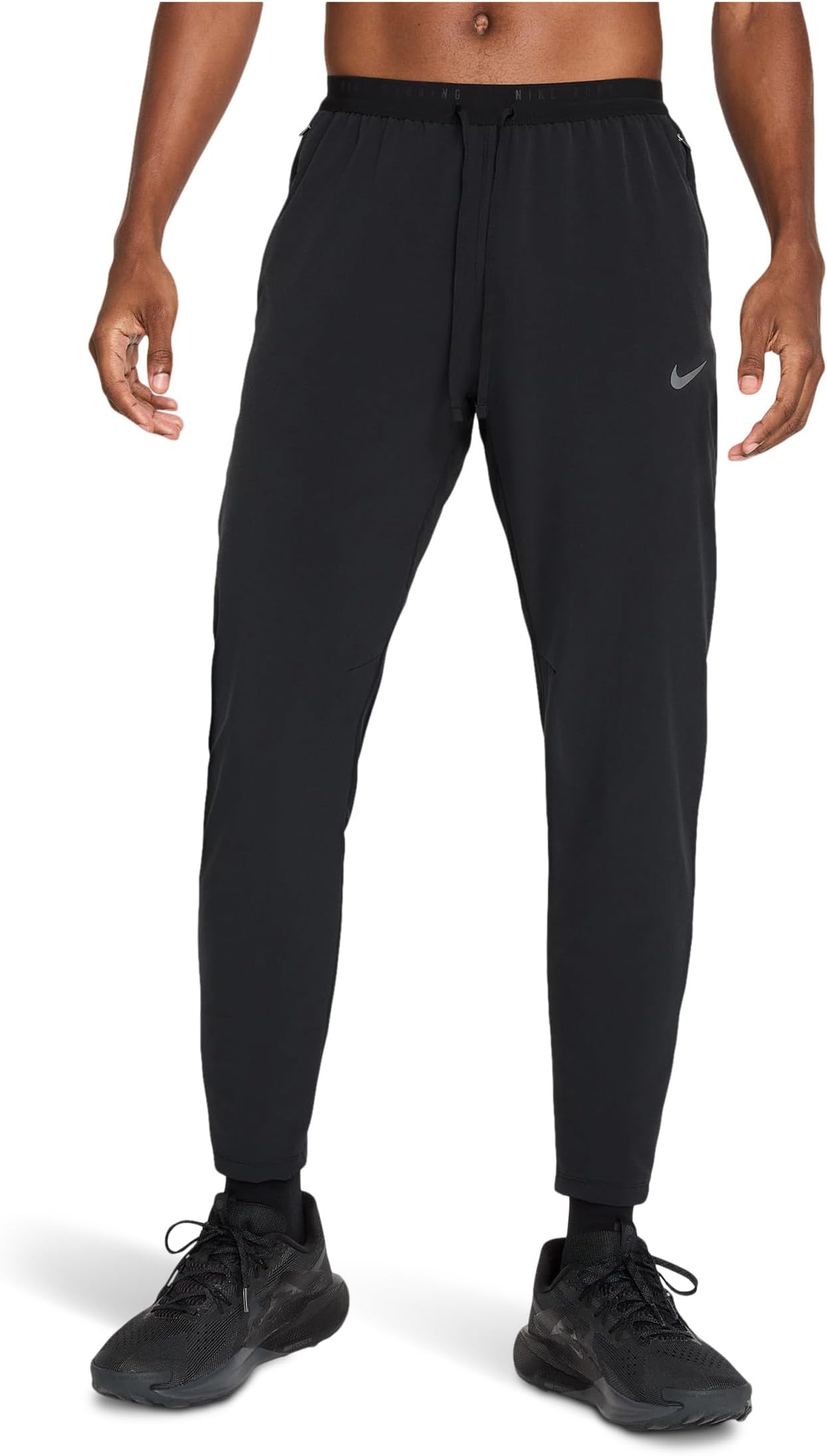 

Мужские тканые беговые брюки Stride Dri-FIT Nike, Black/Reflective Silver