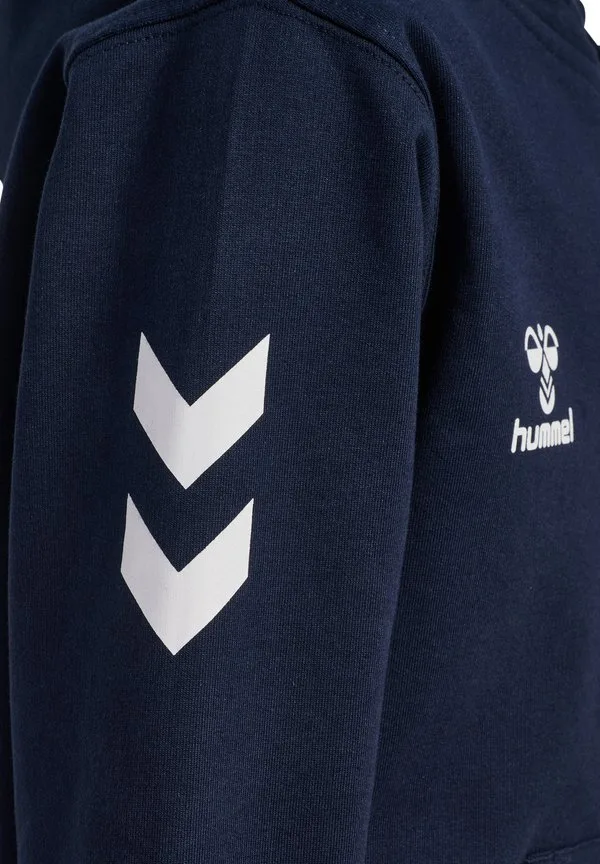 Толстовка на молнии с шевронным узором Hummel, Marine — фото 3