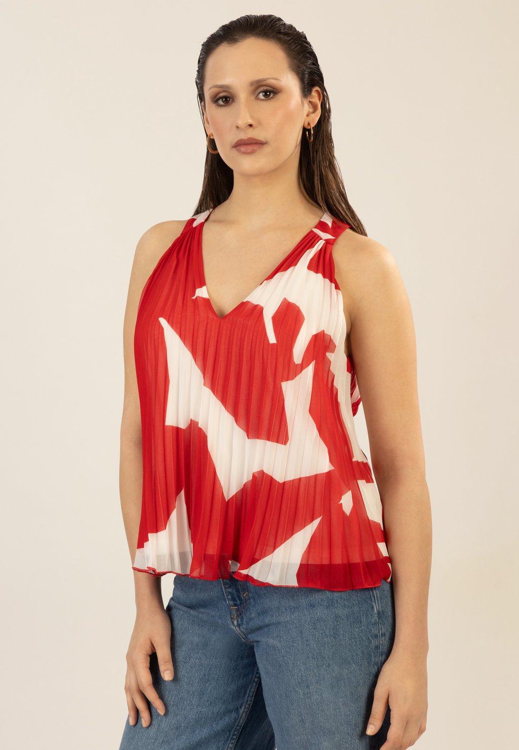

Топ PLISSEE - Blouse Apart, красный