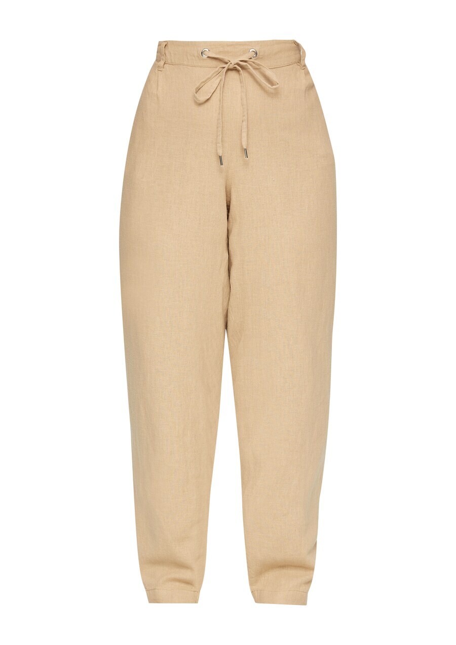 

Тканевые брюки QS Tapered Pants, бежевый