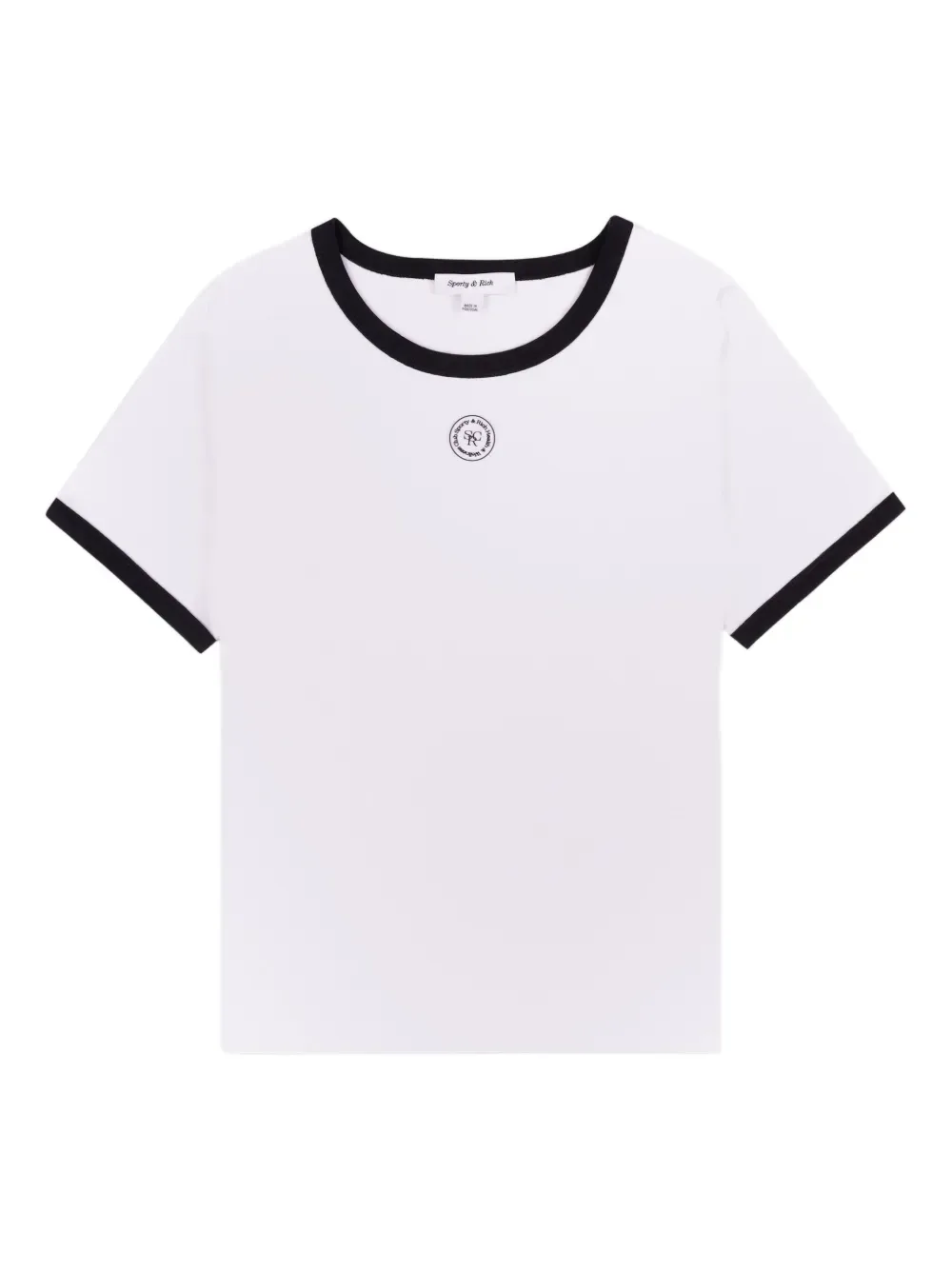 

Футболка с короткими рукавами Sporty & Rich, белый